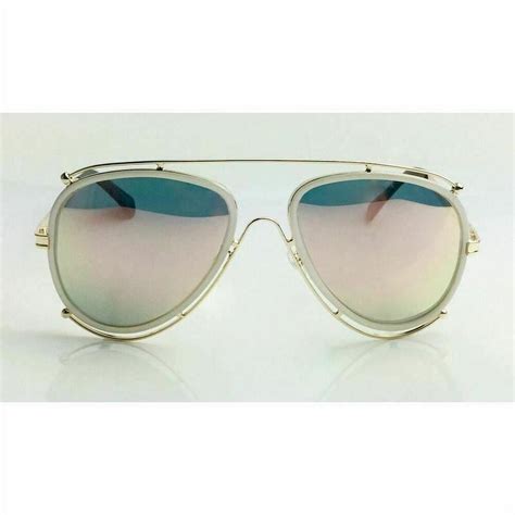 Isidora Aviator Sunglasses In Metal 